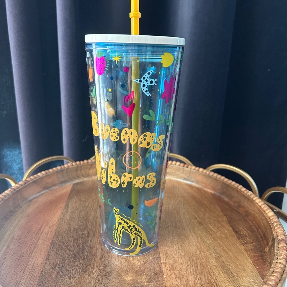 Starbucks Buenas Vibras Floral 24oz Tumbler